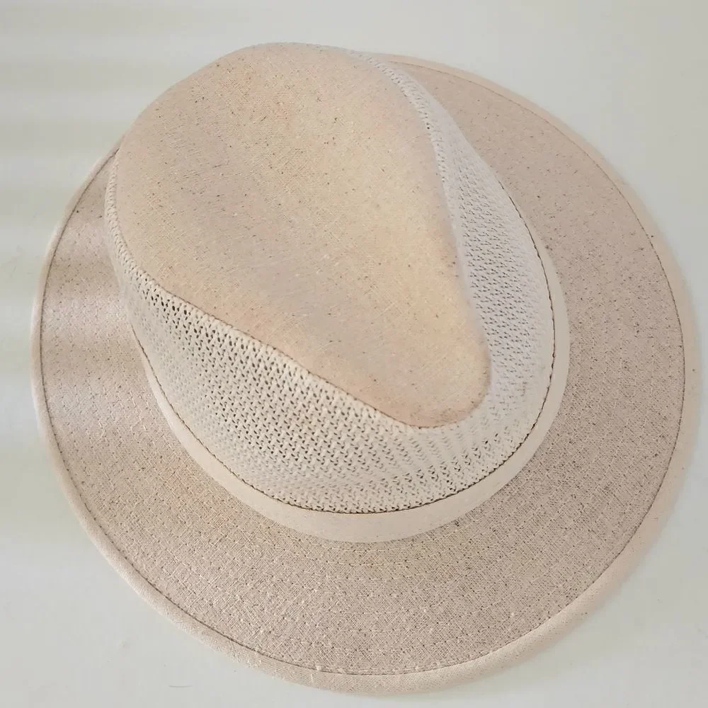 Henschel Hat Co. Cotton Canvas Vented Mesh Safari Hat Sz Large